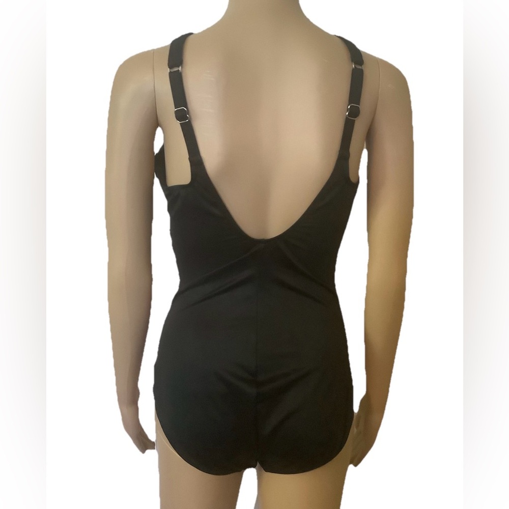 Miraclesuit Black Halter Swimsuit Sz 12 women’s - Picture 3 of 10